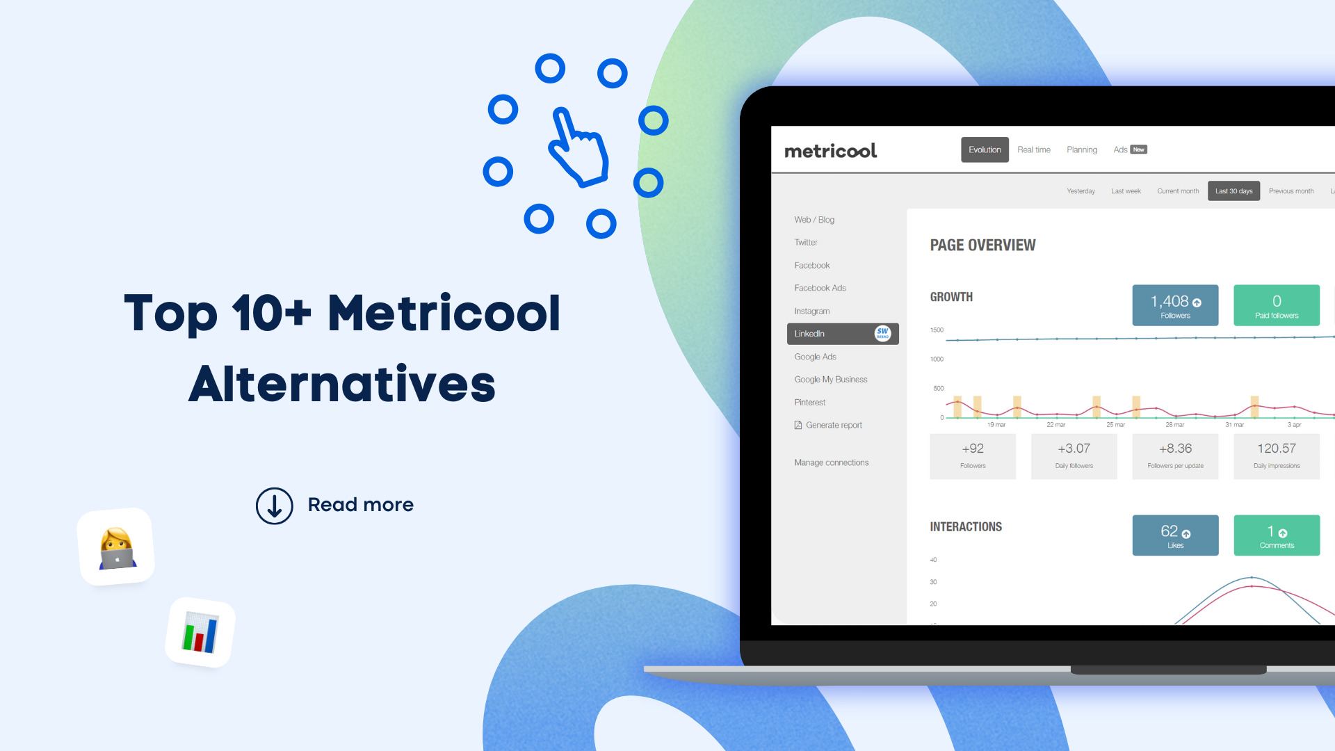 Top 10+ Metricool Alternatives for 2025 Top 10+ Metricool Alternatives for 2025