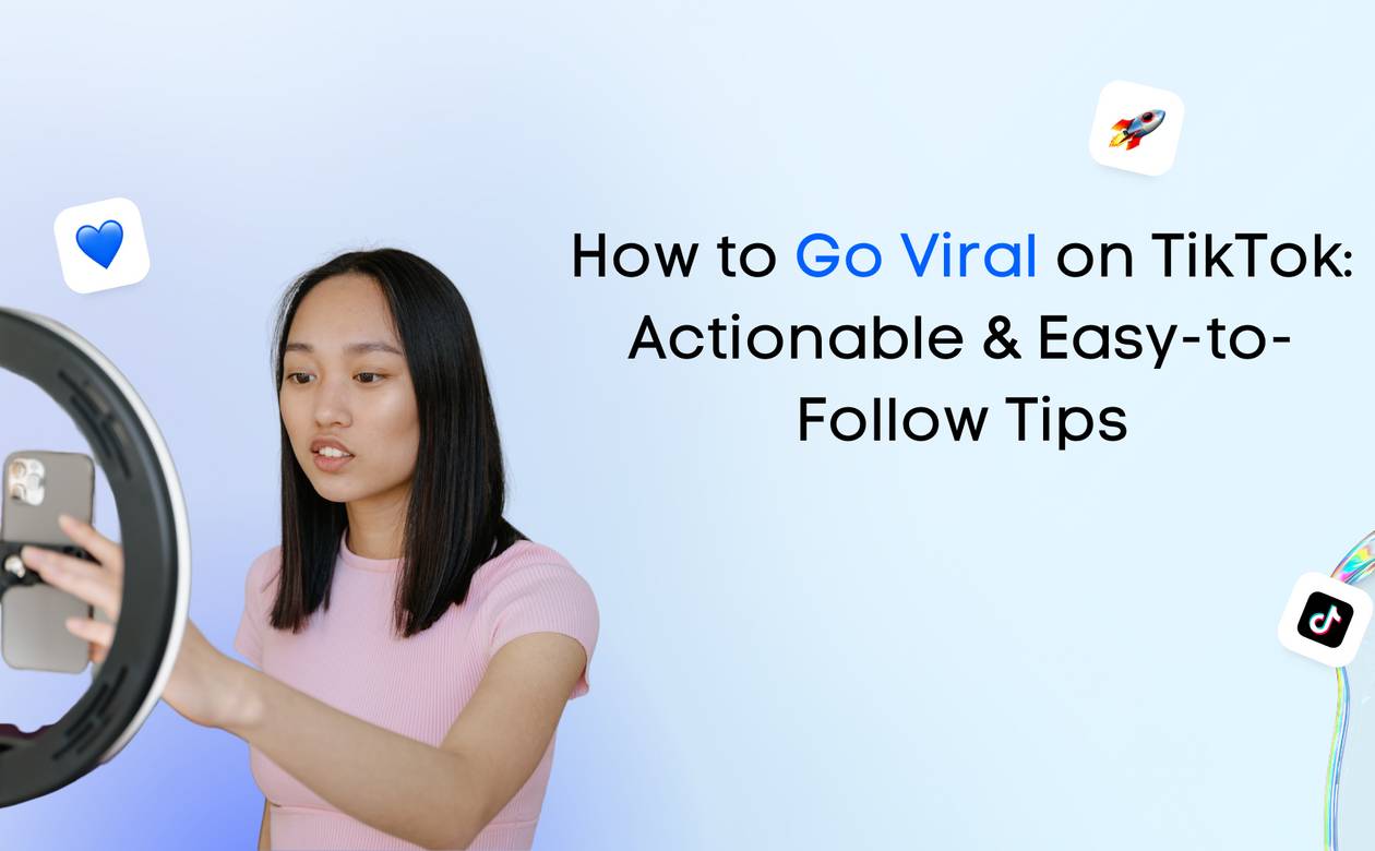 How to go viral on tiktok Featured