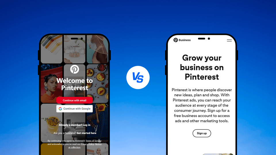 Introduction Printrest Pinterest Business Account vs. Personal + Quick Setup Tips | Vista Social