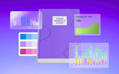 An illustration of a white label report.