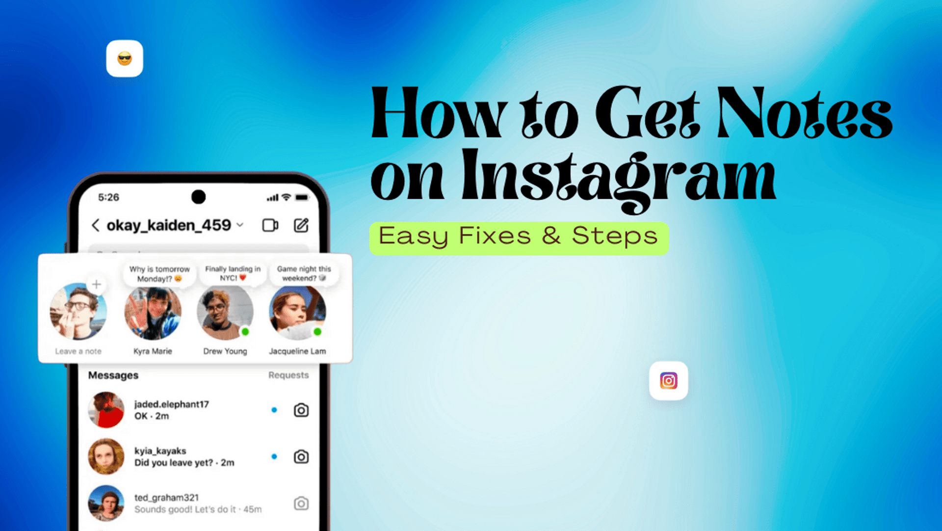 How to Get Notes on Instagram: Easy Fixes & Steps