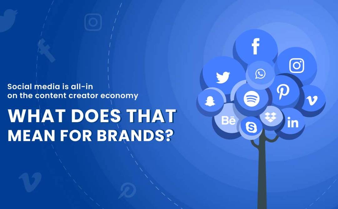 Social media creator economy