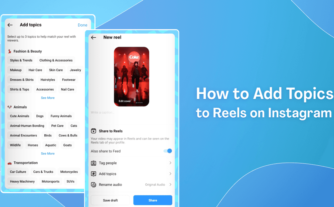 How to Add Topics to Reels on Instagram-1