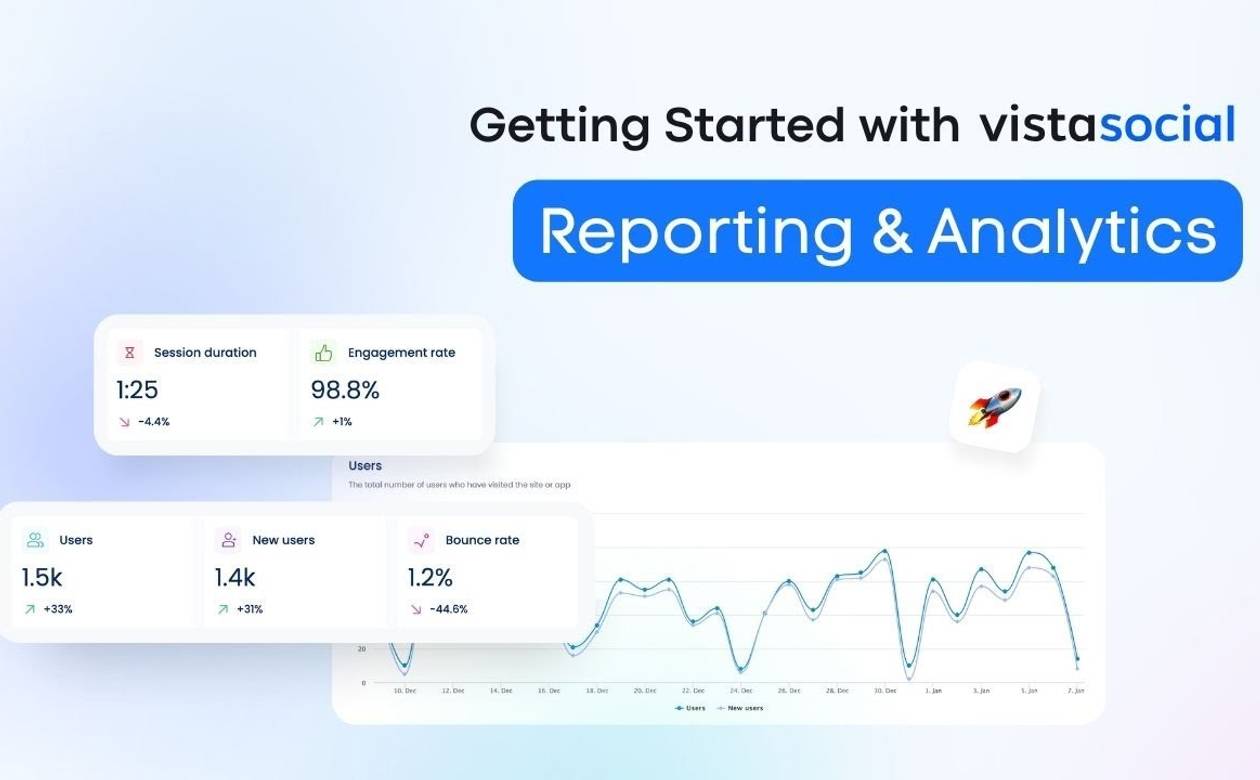 Getting Started with Vista Social – Reporting and Analytics