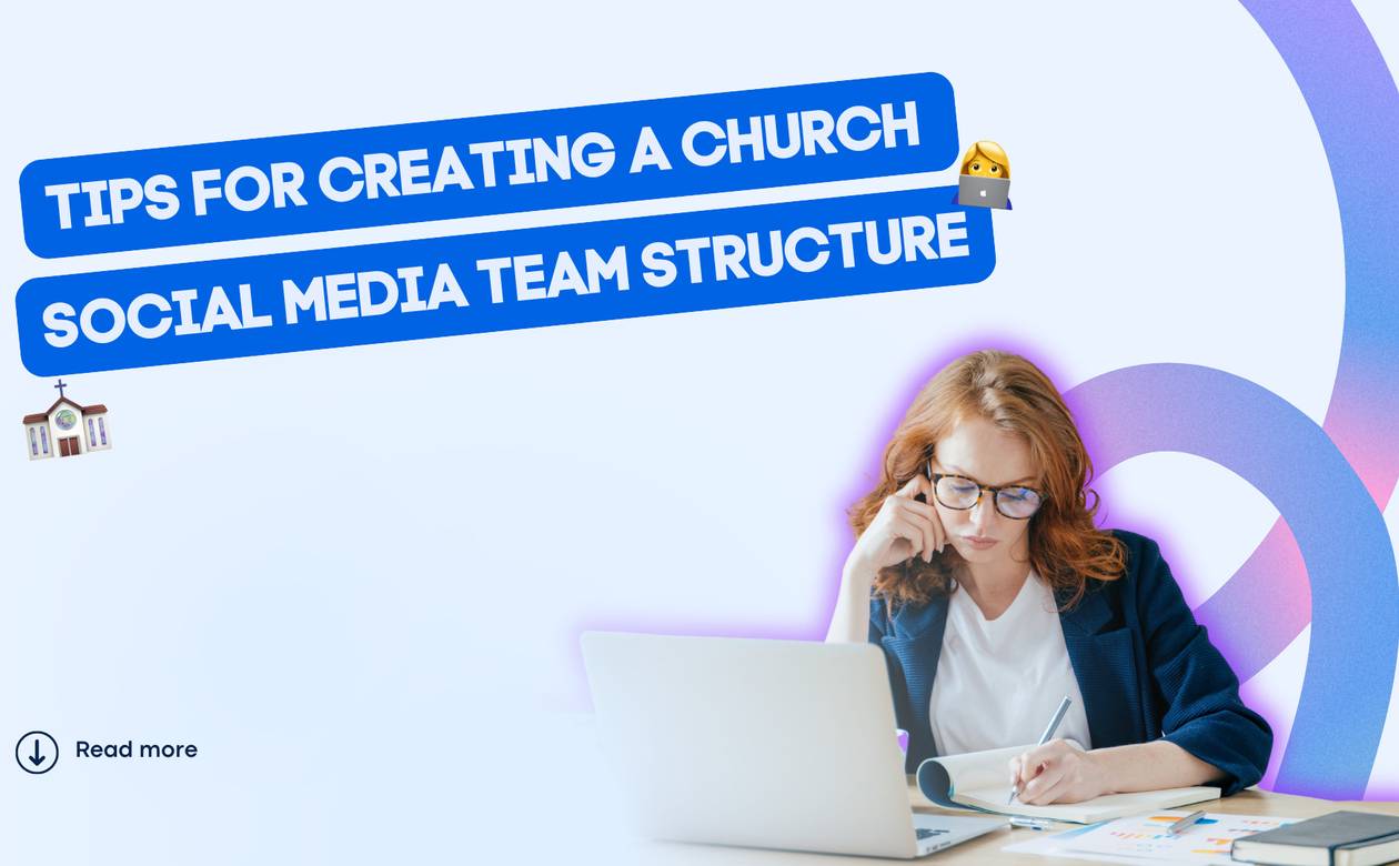 church social media team structure