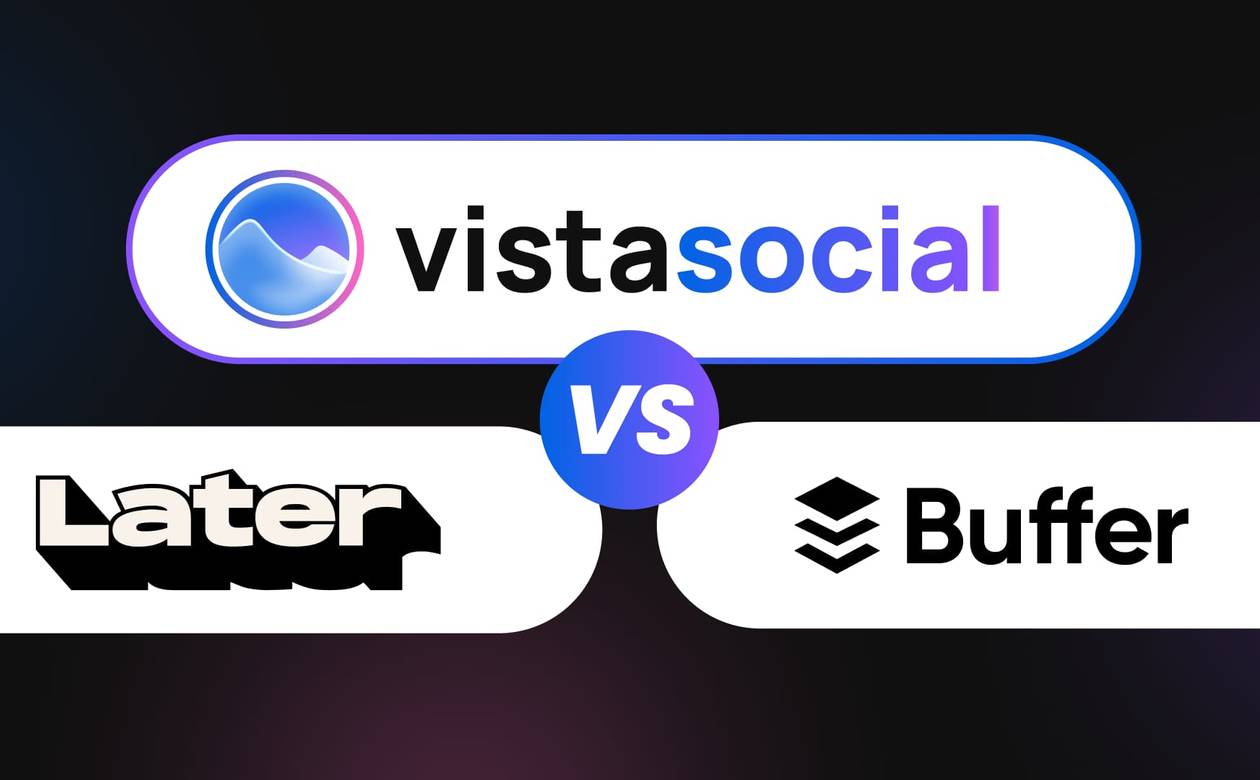 Vistasocial vs Later vs Buffer