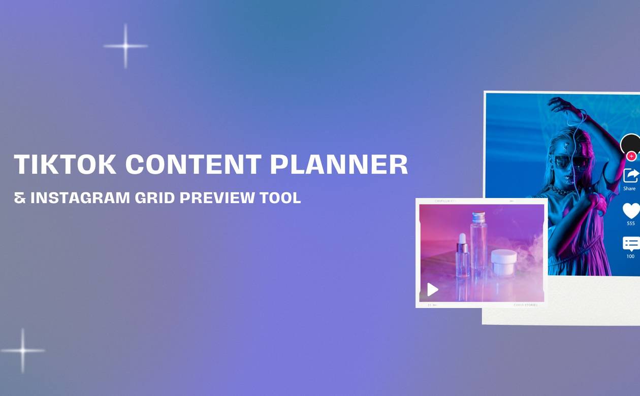 Vista Social TikTok Content Planner and Instagram Grid Preview Tool