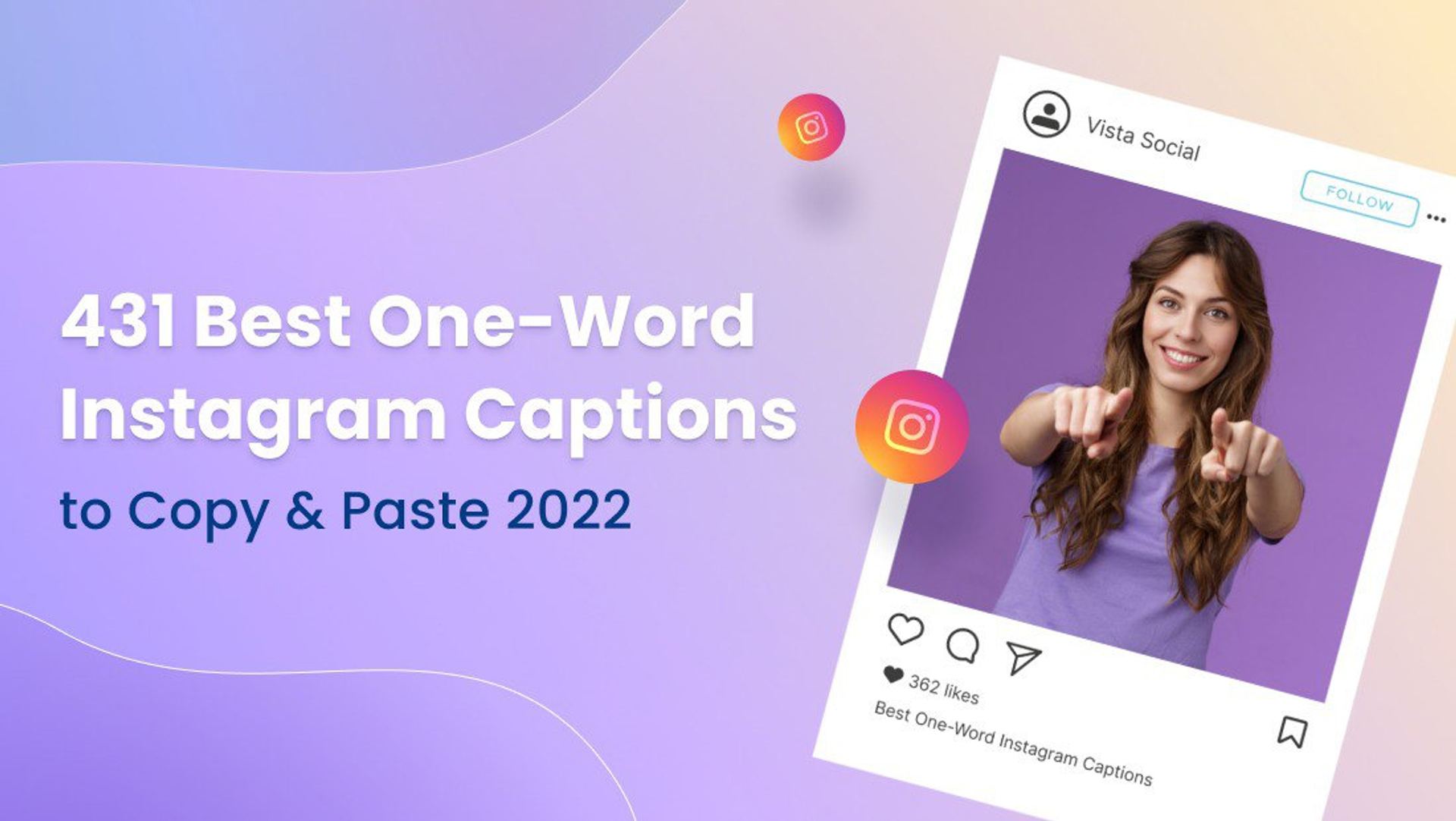 431+ Best One-Word Instagram Captions to COPY &amp; PASTE! [2023]