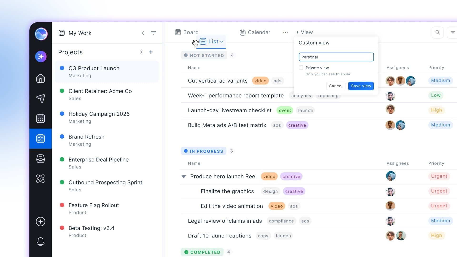 Social Media Project Management Without the Second Tool