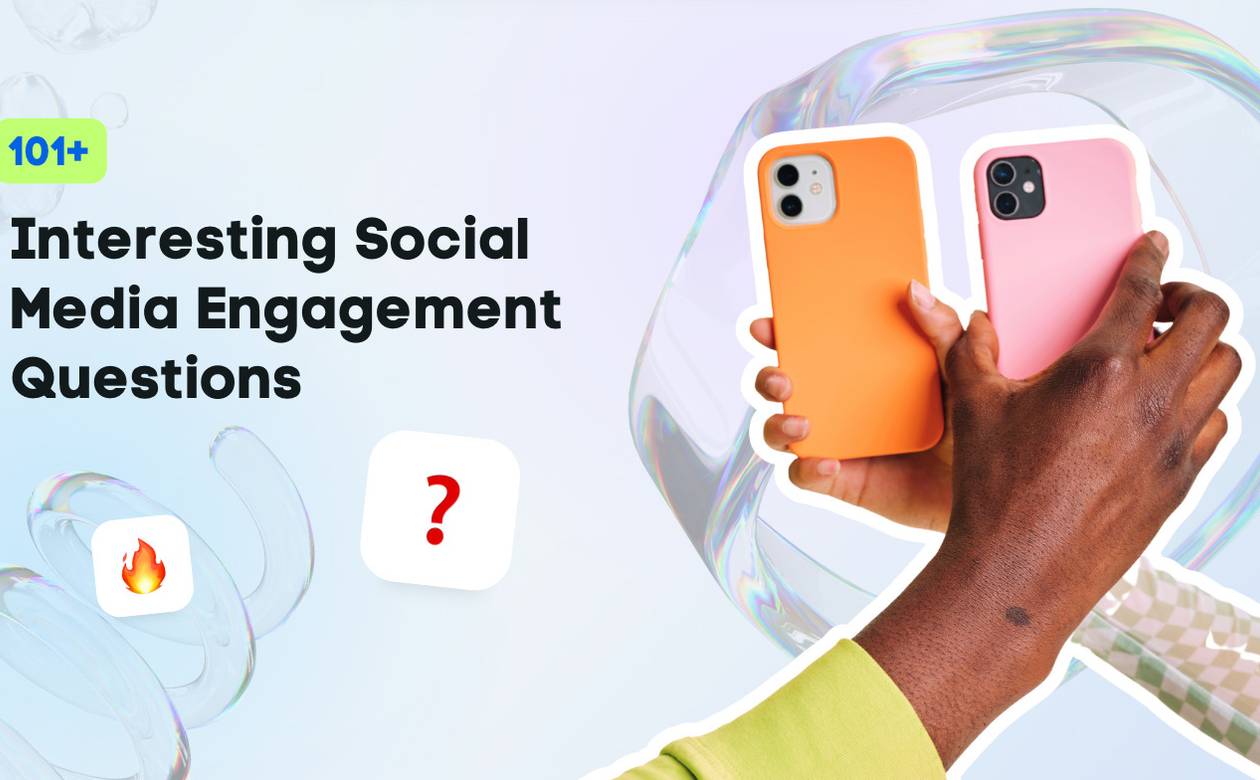 social media engagement questions