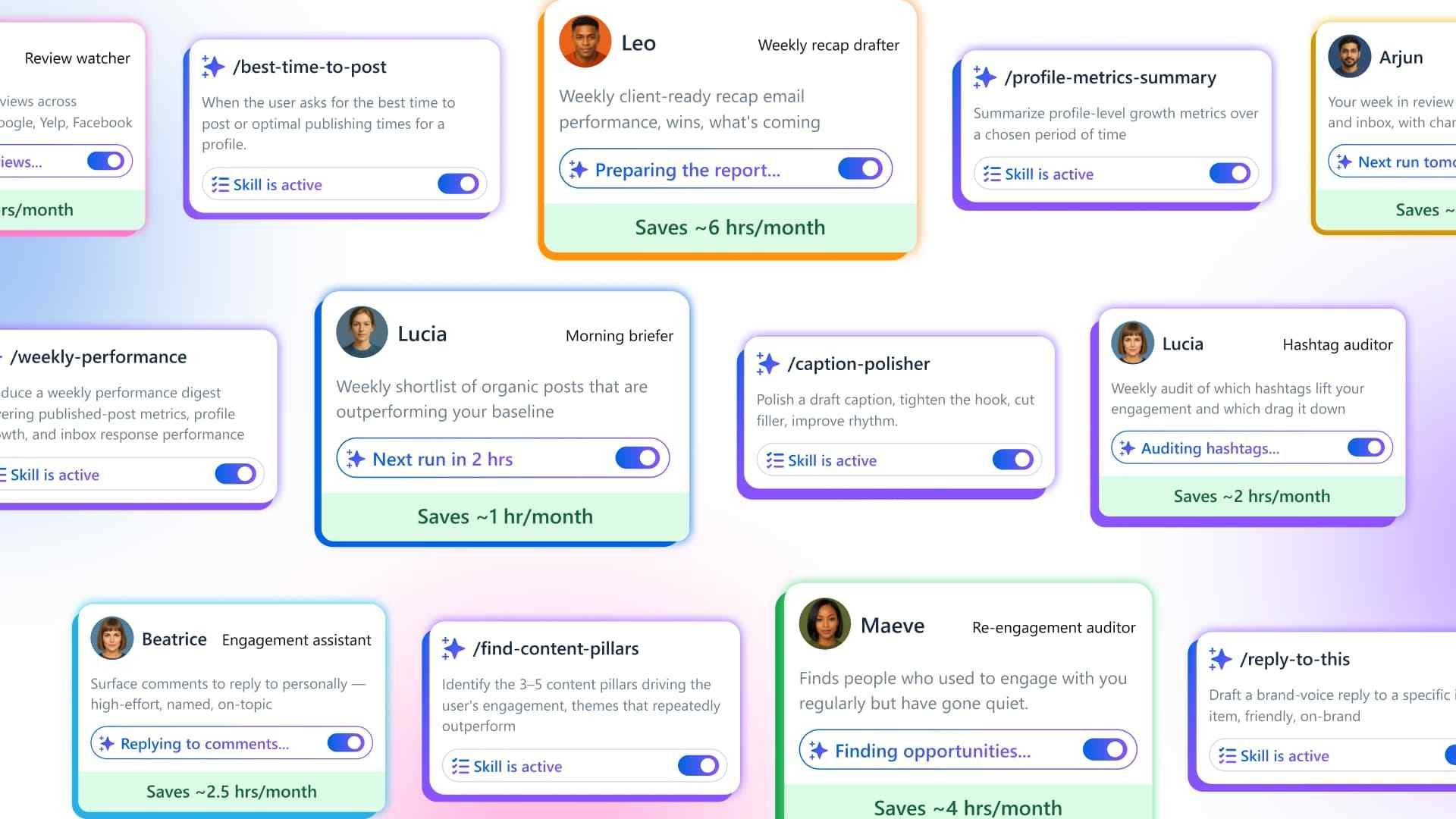 AI Agents for Social Media: How Agents and Skills Build You a Team Without Hiring AI Agents for Social Media: How Agents and Skills Build You a Team Without Hiring