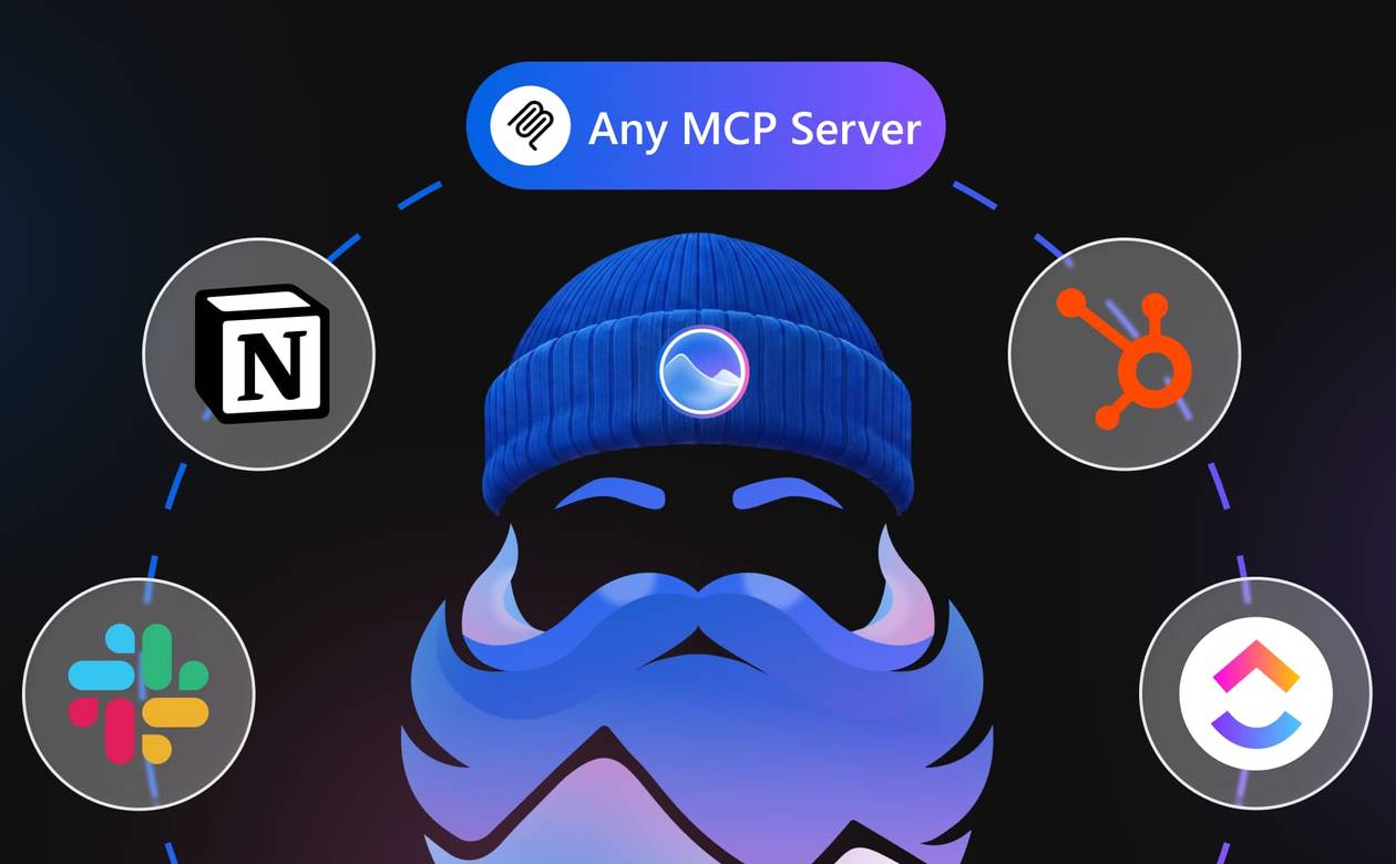 Ask Vista MCP Connectors bring Slack, Notion, ClickUp, Linear, HubSpot, and custom tools into one expert social media agent.