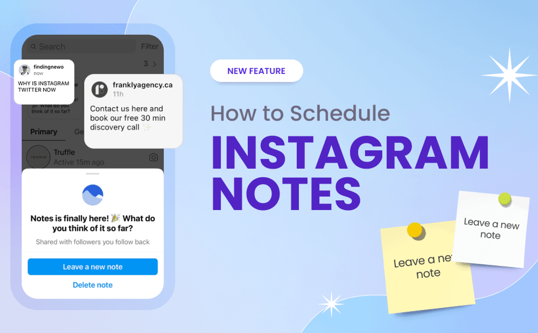 How to Schedule Instagram Notes