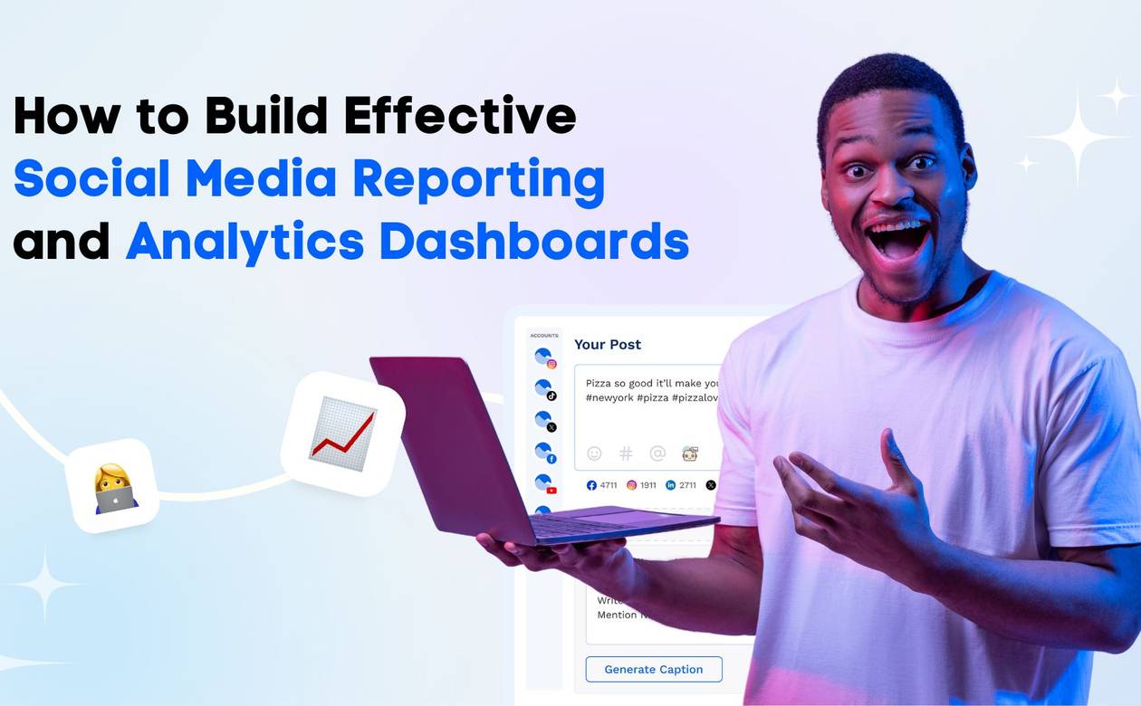 social media reporting and analytics banner