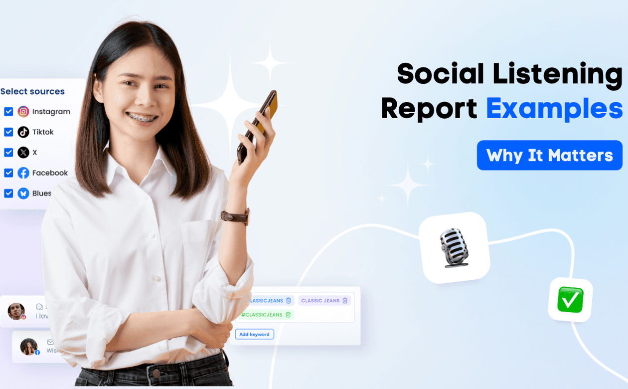 social listening report examples
