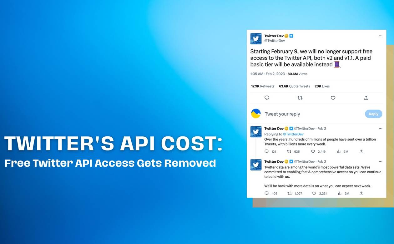 Twitter's API Cost Free Twitter API Access Gets Removed