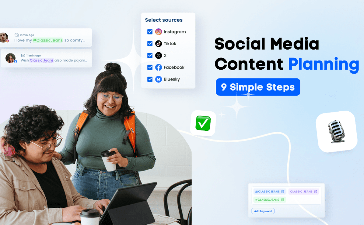 social media content planning