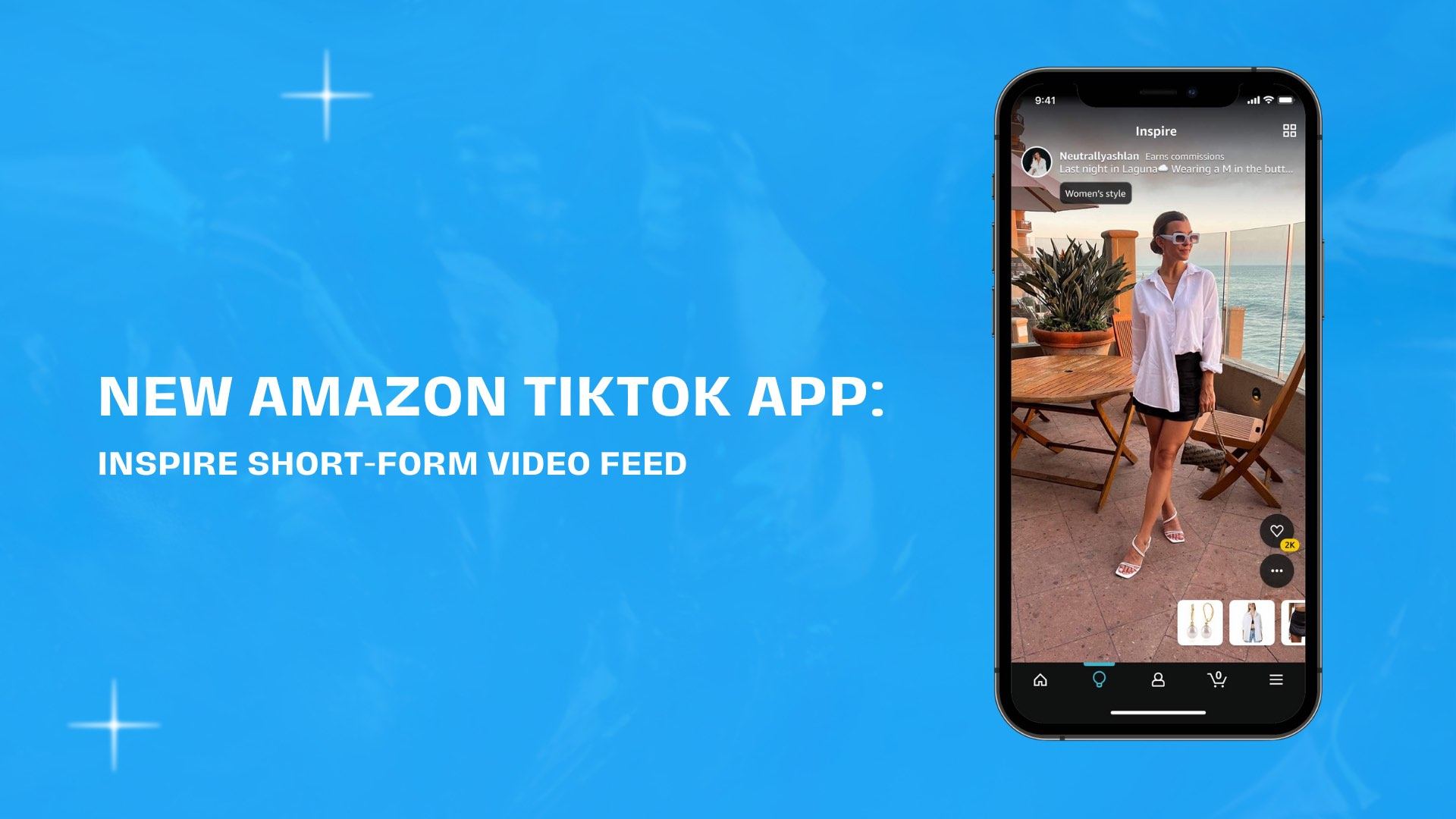 New Amazon TikTok App: Inspire Short-Form Video Feed New Amazon TikTok App: Inspire Short-Form Video Feed