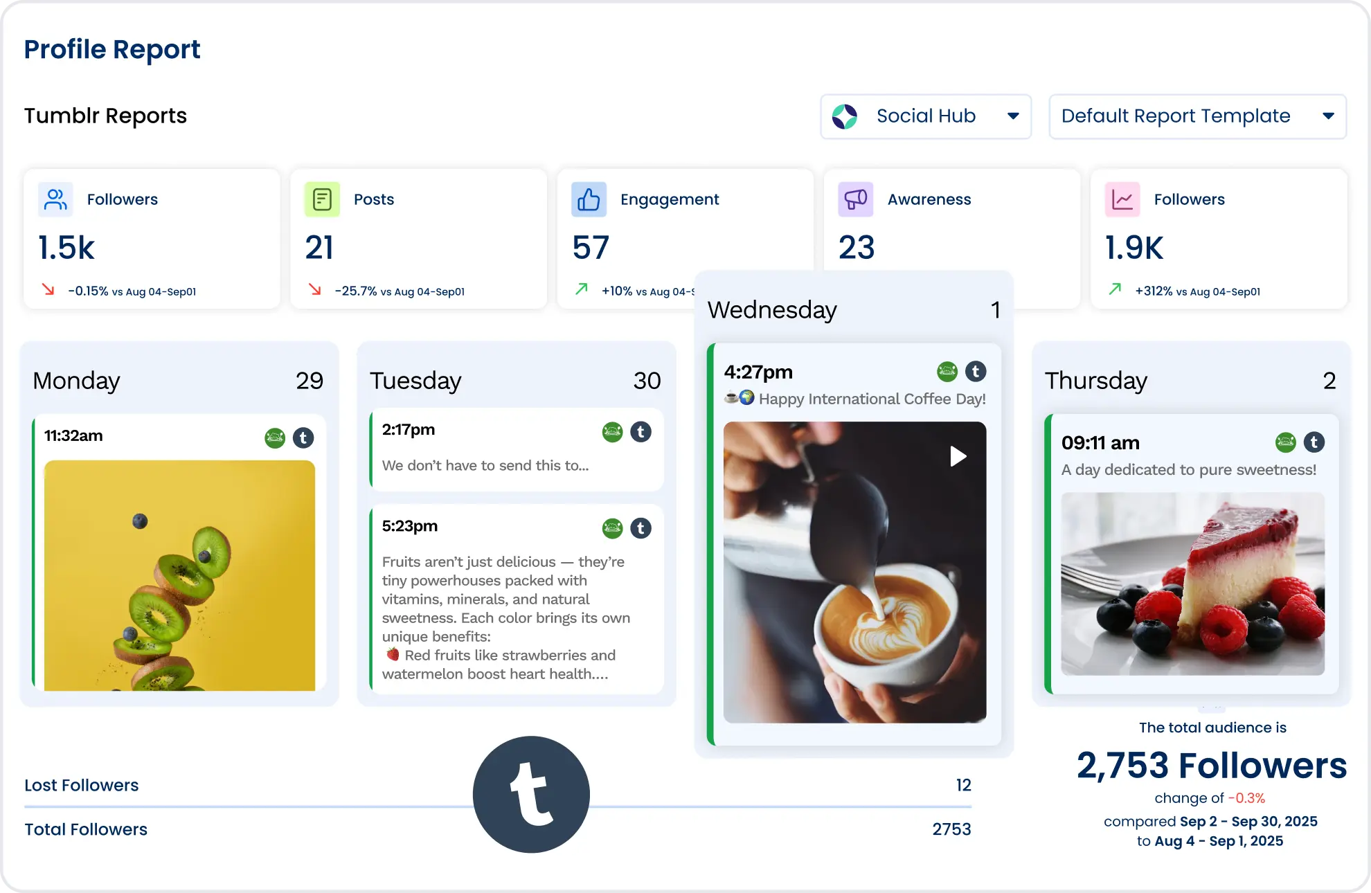 Tumblr management tools for business
