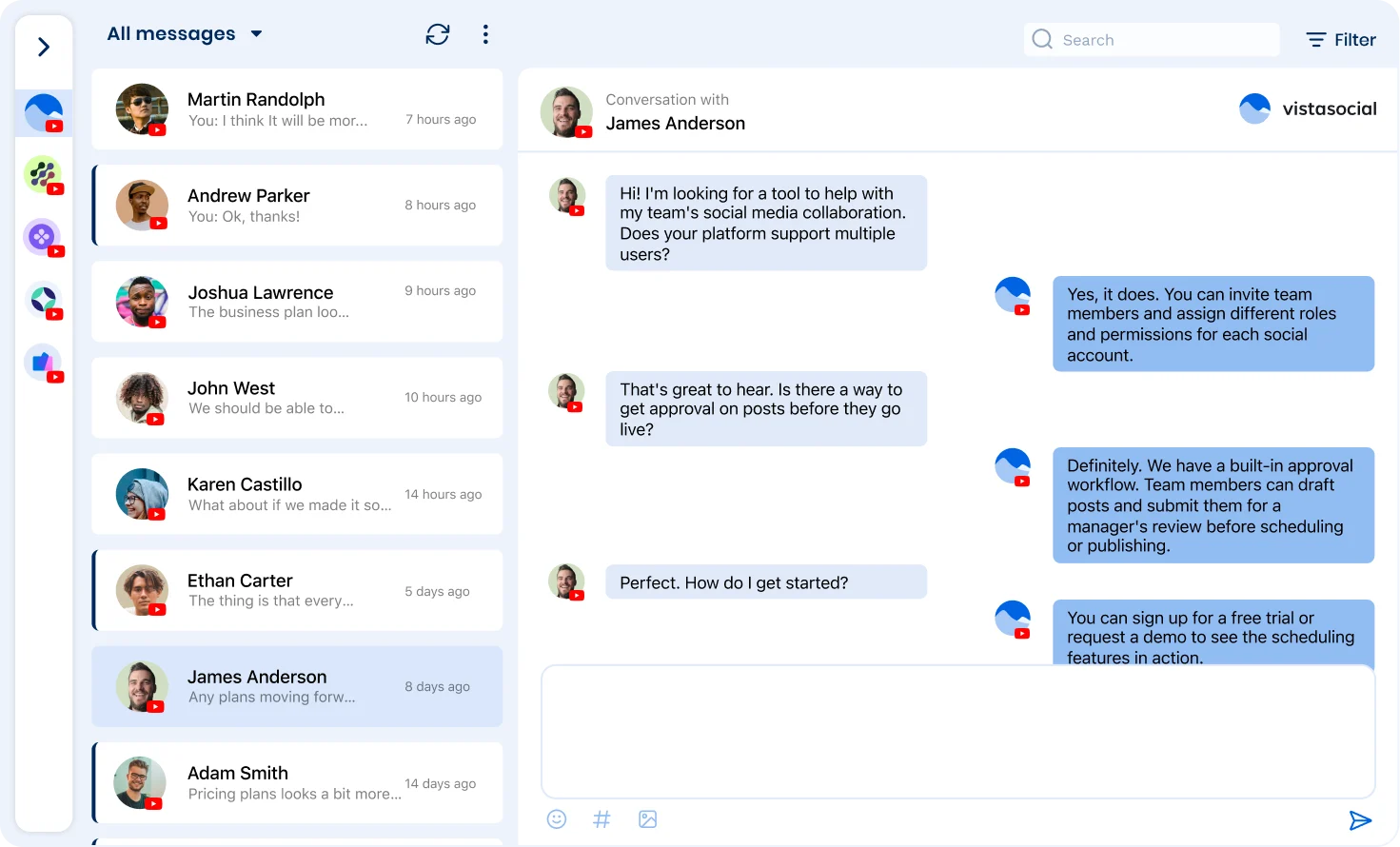 Stay active in your YouTube comments