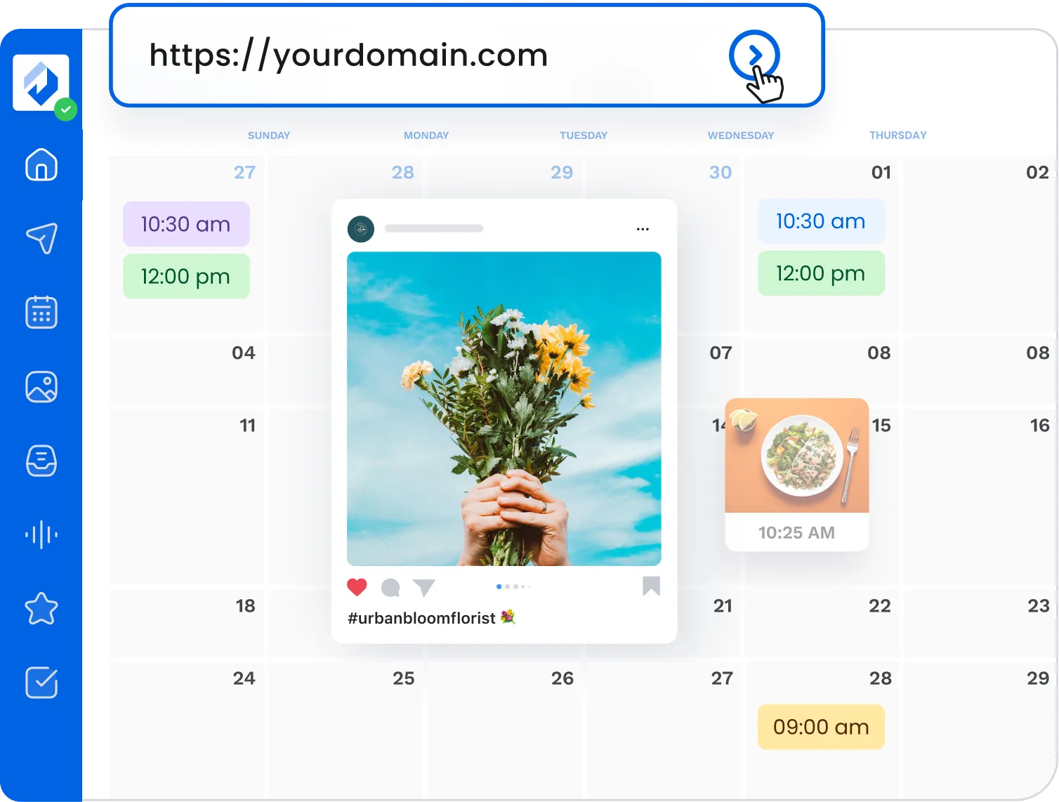 Use Custom Domain of your choosing