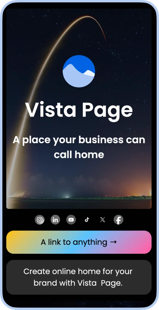 Vista page example template