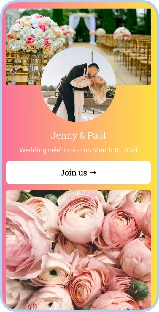 Vista page example template