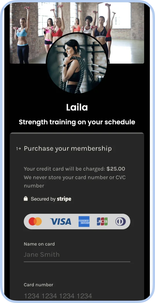 Vista page example template