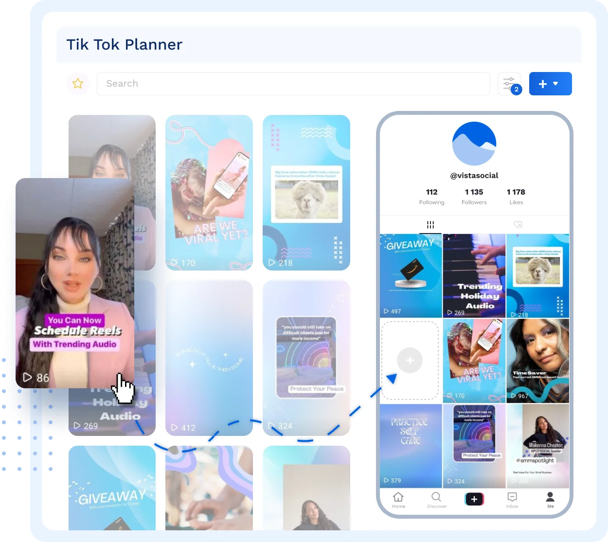 Plan Your TikTok Posts By Dragging And Dropping With The Visual TikTok Planner